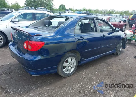 2006 Toyota Corolla S from USA, damaged, VIN 1NXBR32E06Z720260